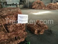 Copper wire scrap Millberry Copper  99.9% purity