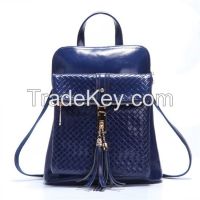  Fashion Vintage Tassels Backpack Portable Female Shoulder Bag