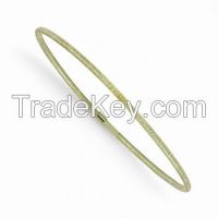 14K Green Gold Slip-On Bangle - BW7