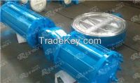 Pneumatic actuated wafer type butterfly valve