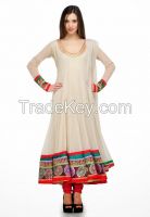 White Beautiful Dress for Women's