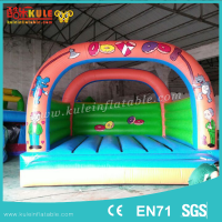 Kule Toys New Product Painting Commercial Inflatable Bungee Bouncer For Kids