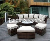 rattan sofa set