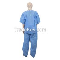 Disposable Scrub Shirts And Pants/disposable Scrub Suit