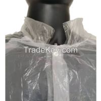 Plastic Visitor coat/Pe Lab Coat