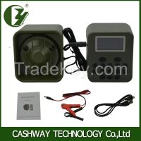 Sounds clear hunting mp3 bird caller, remote 300 meters hunting bird caller mp3 player, bird caller for hunting with 50W speaker