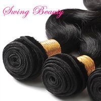 100% Virgin Unprocessed Indian Natural Human Hair Weft Body Wave Weaving Bundles