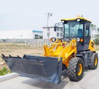 zl16 high quality 1.6t ROPS&FOPS mini wheel loader with pallet forks