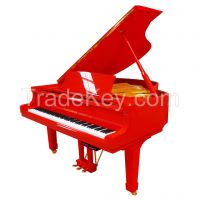New Arrival Chloris Beautiful Red Polish Piano with PianoDisc Self-playing System HG-158R for Hotel and Family Furniture