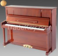 Best Selling Antique Style Acoustic Walnut Upright Piano HU-123WA, Good Price Home Furniture