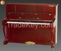 Best Selling Antique Home Furniture Acoustic Mahogany Upright Piano HU-123M