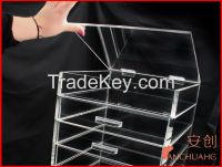 6 Tiers Acrylic Makeup/cosmetics Organizers With Drawers