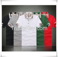 cotton short Sleeve polo shirt