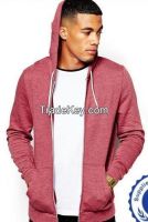 2016 New Men Custom Casual Blank Plain Sports Wear Gym Zip Hoodies