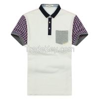 man pk polo shirt with pocket