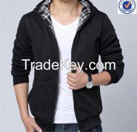 Wholesale custom reverse hoodie for mens OEM