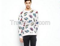 Fashion mens 100 polyester sweatshirt