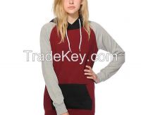 blank high quality women hoodies wholesale cotton hoodies