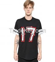 2016 plain black simple sport t-shirt design for men wholesale