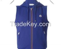 Good Quality Mens Gym Sleeveless Zip up Hoodie & Hoody Sweatshirts Mens Top Casual Gym Workout Jumper Vest
