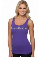 Sexy Sports fit blank tank top wholesale for woman