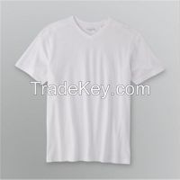 Good Quality O Neck Baby Cotton Plain White T-Shirt
