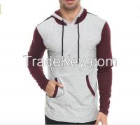 Cheap high quality custom heavy cotton blend hoodies