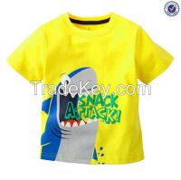 high quality kids cotton t-shirts with printing