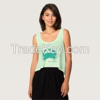 sexy girl com new hot tank top loose fit tank