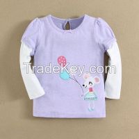 popular design,sweet girl brand clothing,stylish lovely T-shirt