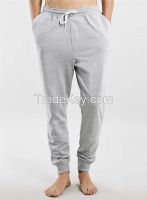 men's sports blank cotton man pants