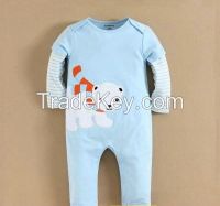 2015 Baby Romper Knitting Patterns Fashion Embroidery Design