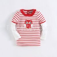 2015 import baby clothes baby girl long t shirt