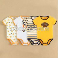 Embroidery Cute Baby Romper Summer Infant Clothes Wholesale