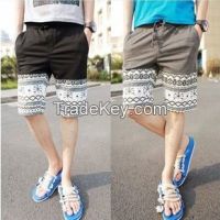 summer newest european and american national wind sport casual men's shorts