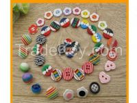 Fashion Garment Accessories Colored 2 Holes Resin Shirt Button