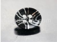 Uv resin button