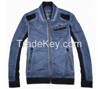 lastest design mens handsome pu leather gueqi motrocycle jacket