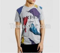 mens clothing Worn By Grey New Pattern custom t shirt design