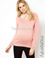 wholesales maternity shirts,lace collar t shirt