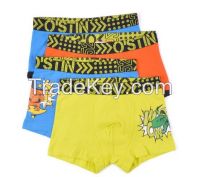 2016 Fashion Design Lycra Cotton Sport Children Boxers Underwear