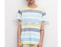 2016 Summer Young Boys Clothing Fresh Striped Tshirt Cotton T shirts Online