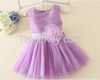 CHINESE ALIBABA SUPPLY KID ROYAL PURPLE PRINCESS DRESS FORMAL DRESS FOR GIRLS BIRTHDAY PARTY