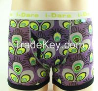 Teenage underwear boxer with printing high quality from OEM factory