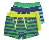 Custom Eco-friendly Lycra Cotton Boxers Breathable Baby Underwear