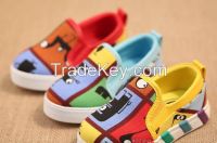 children with graffiti cartoon shoes lattice boys girls 2016 fashion casual kids shoes wholesale