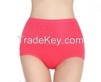 Super comfortable cotton high waist ladies underwear