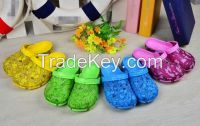summer 2016 fashion printed slippers sandals for girls boys