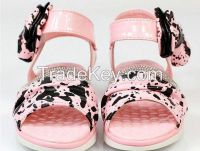 korean 2016 girls princess sandals soft sole kids sandals shoes for girls bowknot
