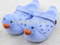 cute cartoon candy color pure color children slippers sandals for girls 2016
